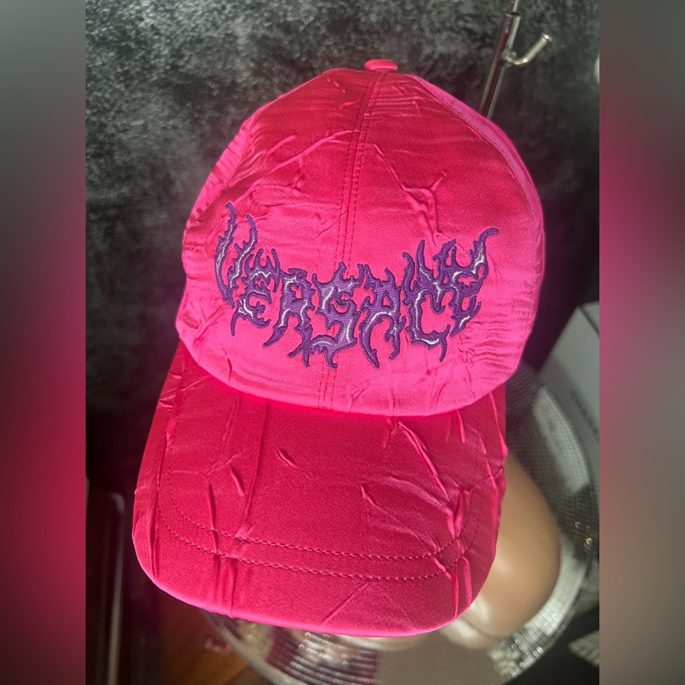 AUTHENTIC Versace pink hat